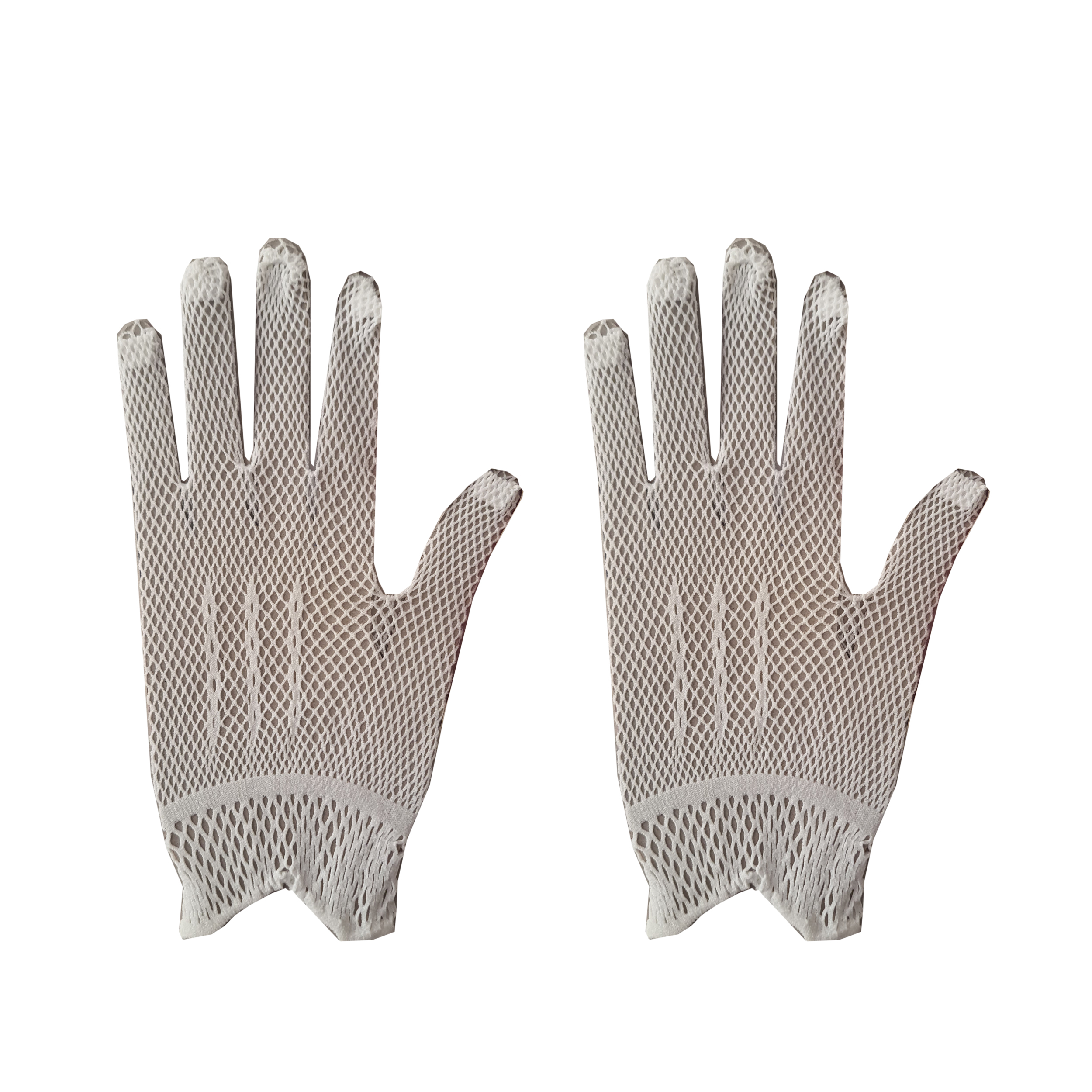 دستکش گیپور زنانه سفید